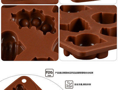 廠家現(xiàn)貨批發(fā) 硅膠巧克力模具，昆蟲造型硅膠巧克力模與冰格模的創(chuàng)新應用